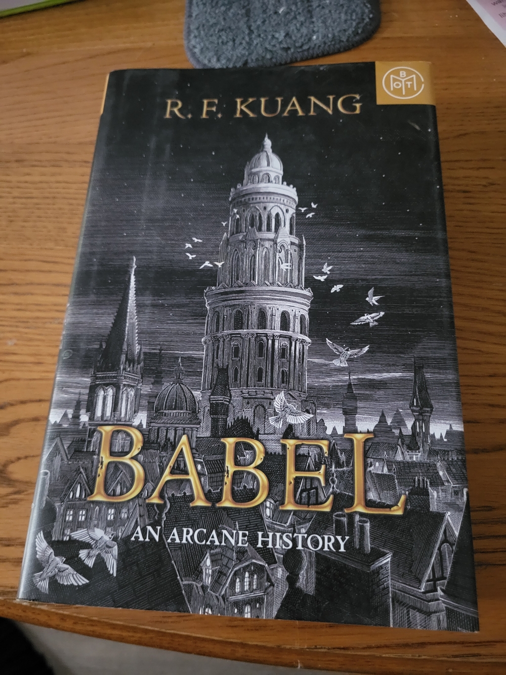 R.F. Kuang Babel: An Arcane History — Black and Gold Hardcover